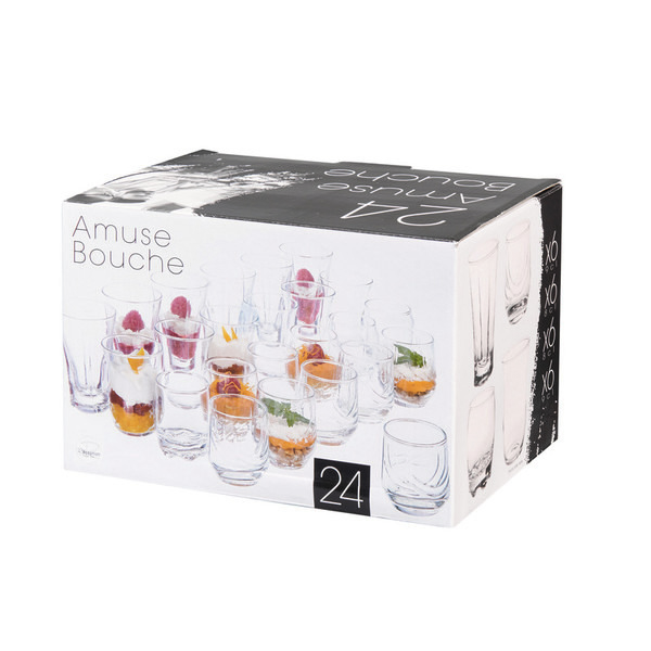 Coffret de 24 verrines 