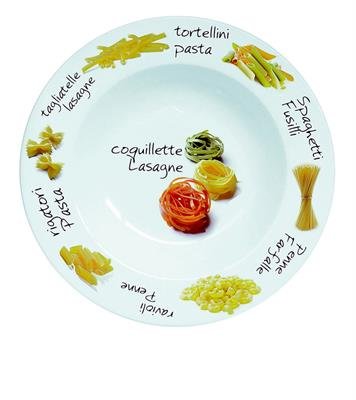 Assiette à Pâtes porcelaine décoréee 27cm 26300...