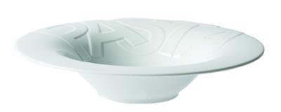 Assiette à pâtes en porcelaine blanche 30 cm In...