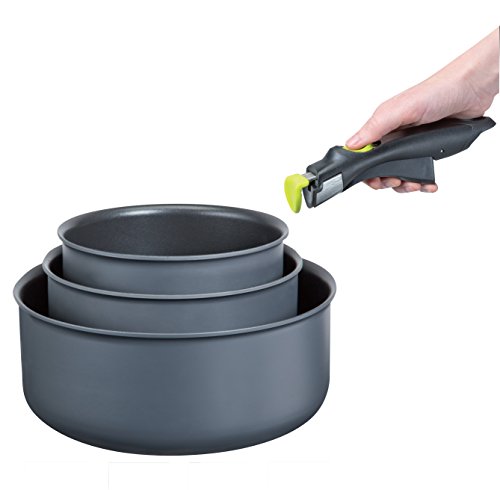 7930020 lot de 3 casseroles avec poignée amovib...