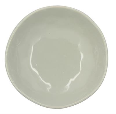 Assiette creuse en faïence 20.5cm Organic Grey ...