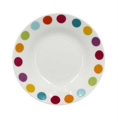 Assiette creuse en porcelaine 20 cm Trend Dot 2...