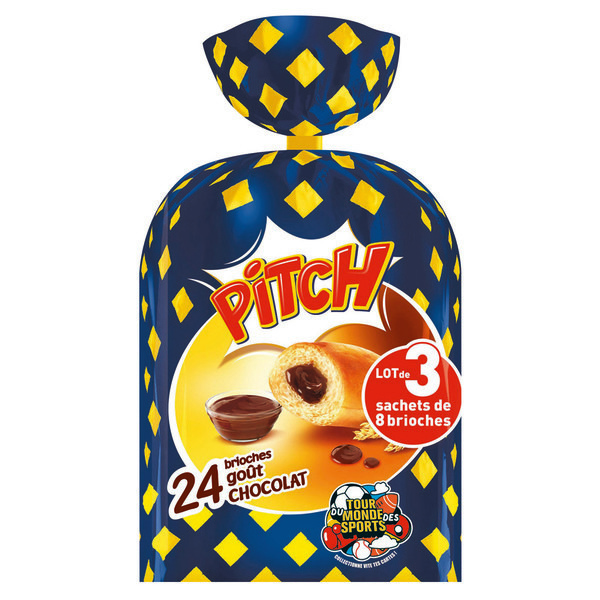 Brioches Pitch chocolat