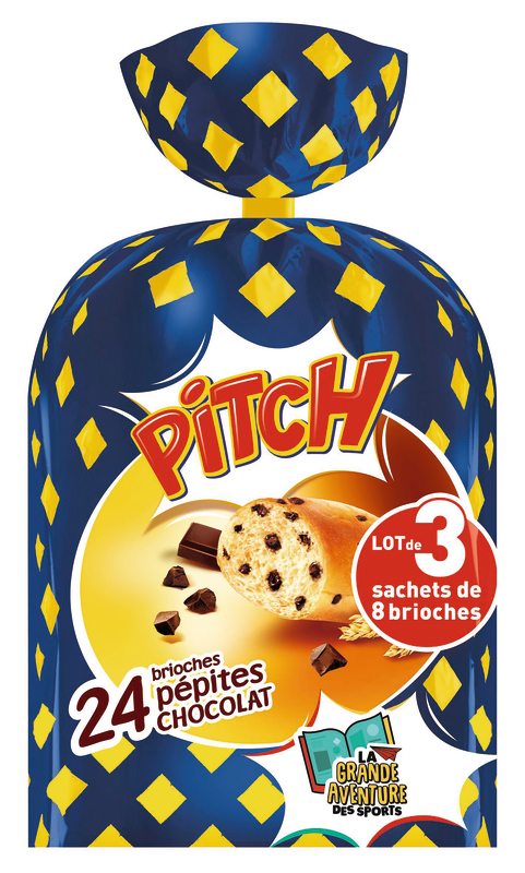 BRIOCHES PÉPITES CHOCOLAT Pitch
