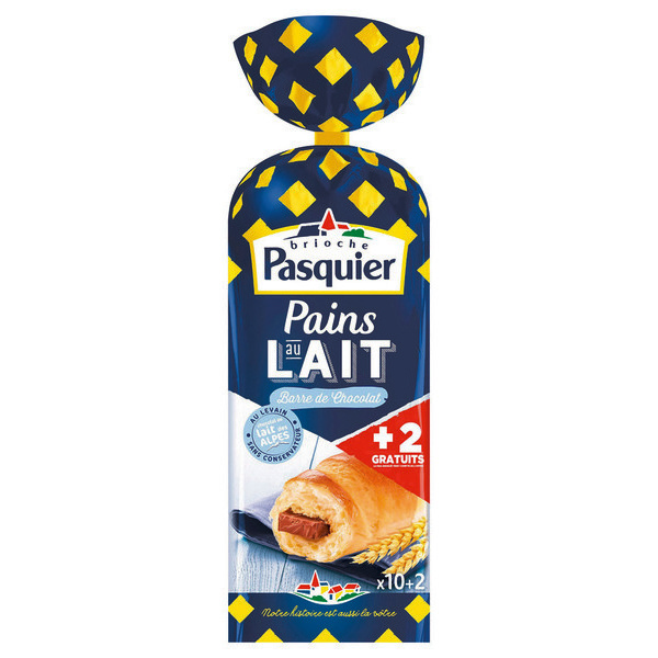 Pains au lait Barre de Chocolat