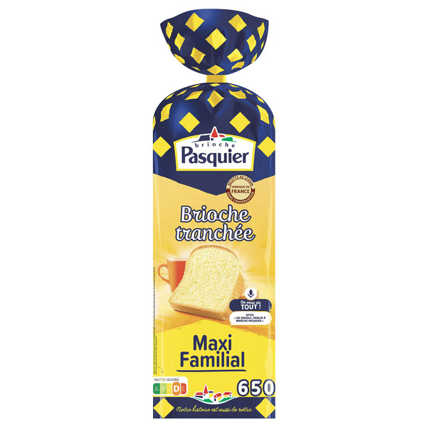 Brioche tranchée nature