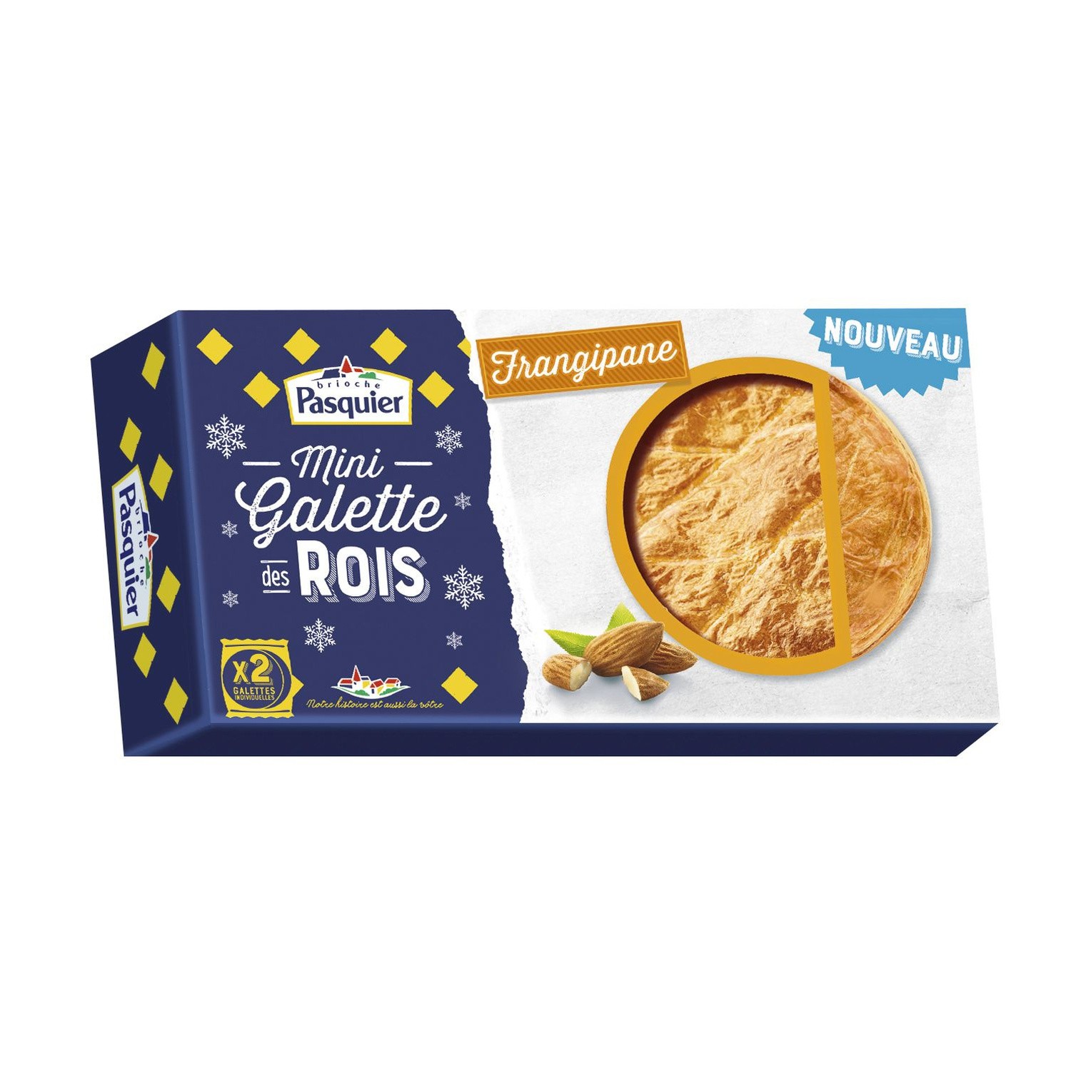 Mini galette frangipane  BRIOCHE PASQUIER