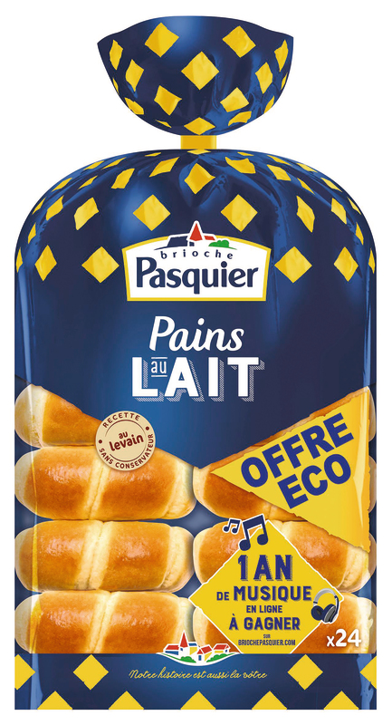 24 PAINS AU LAIT Pasquier