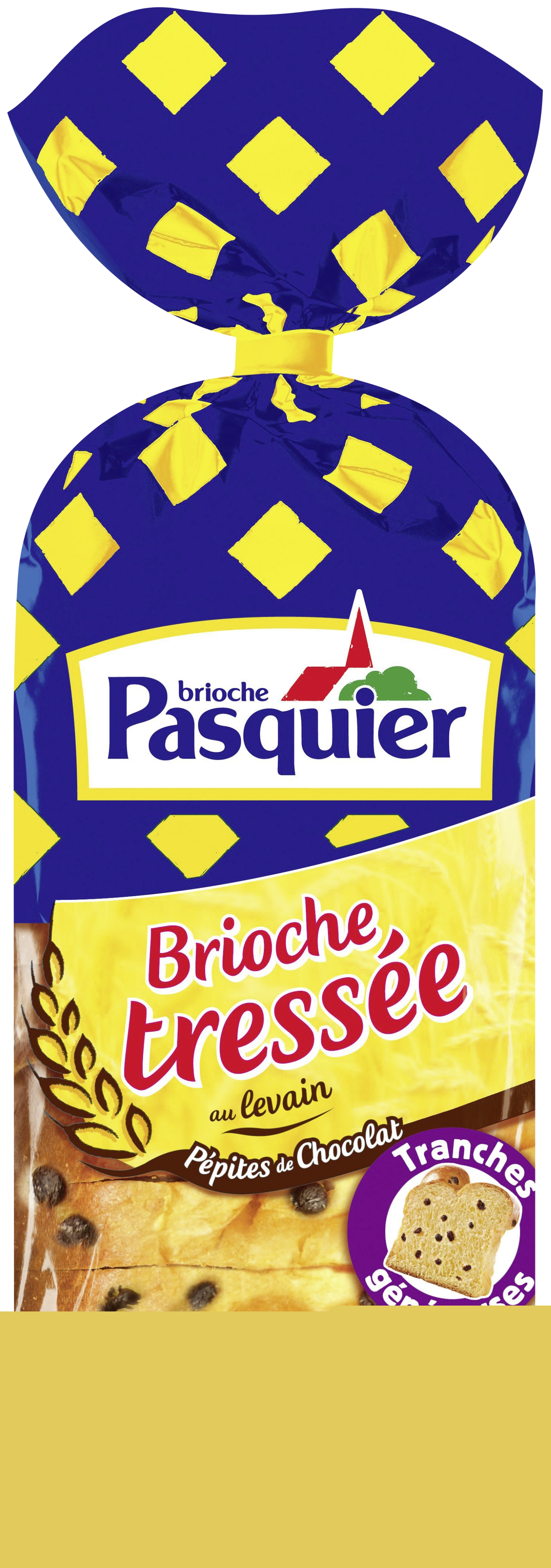 Brioche tressée pépites de chocolat Pasquier
