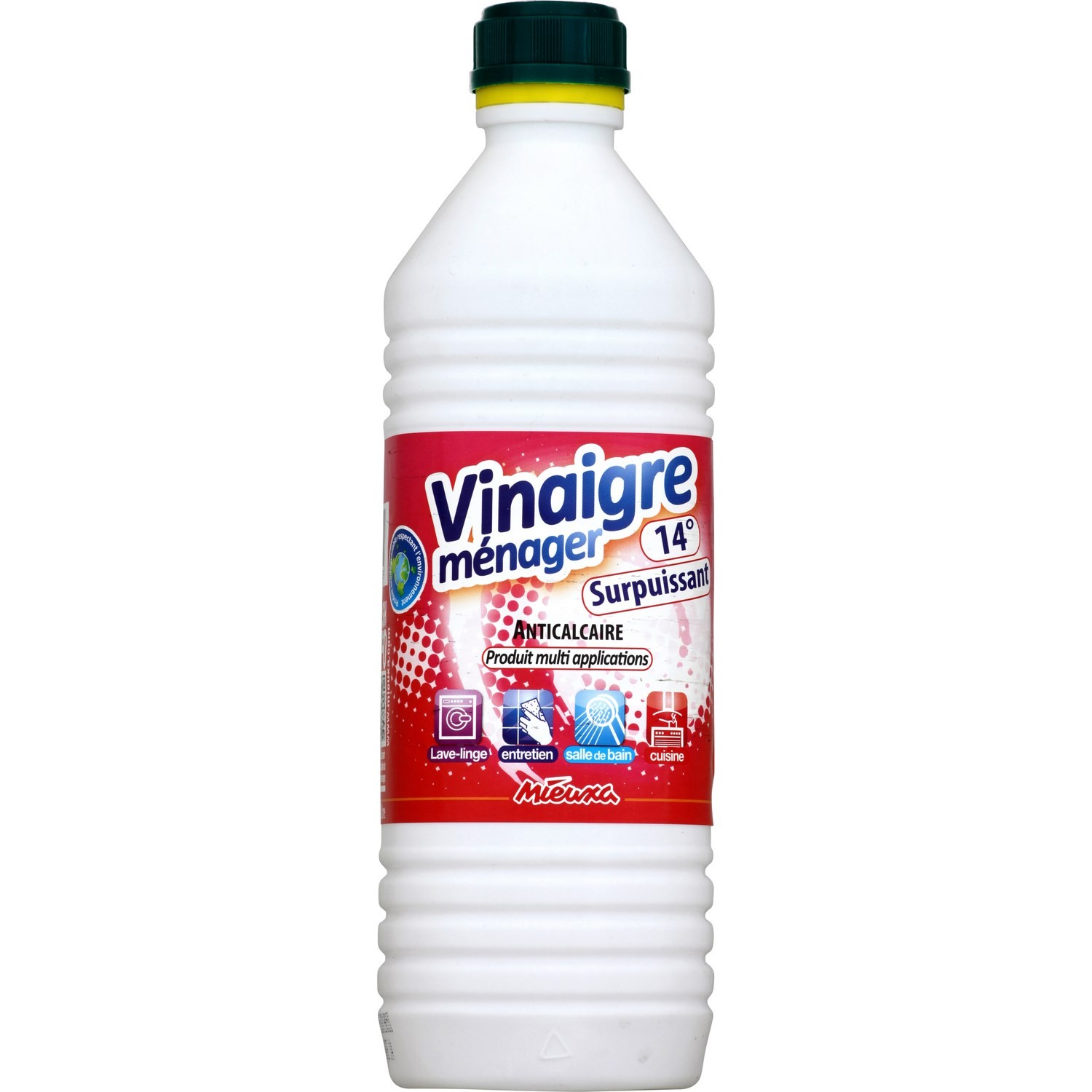 Nettoyant ménager vinaigre ménager anticalcaire MIEUXA 3256630030529 MIEUXA Nettoyant ménager vinaigre ménager anticalcaire MIEUXA 3256630030529 MIEUXA