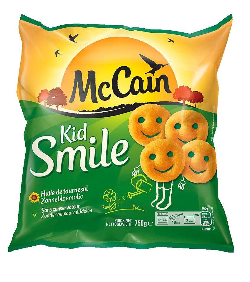  Kid Smile surgelé Mc CAIN code EAN 3256830000018 