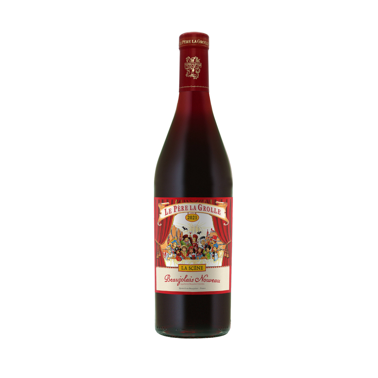 Vin rouge le père la grolle AOC 2021 BEAUJOLAIS NOUVEAU PELLERIN 3257650086749 BEAUJOLAIS NOUVEAU PELLERIN Vin rouge le père la grolle AOC 2021 BEAUJOLAIS NOUVEAU PELLERIN 3257650086749 BEAUJOLAIS NOUVEAU PELLERIN