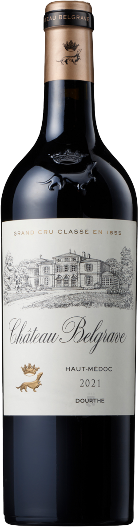  CHÂTEAU BELGRAVE 2021 AOP HAUT-MÉDOC GRAND CRU CLASSÉ
ROUGE code EAN 3258690043631 