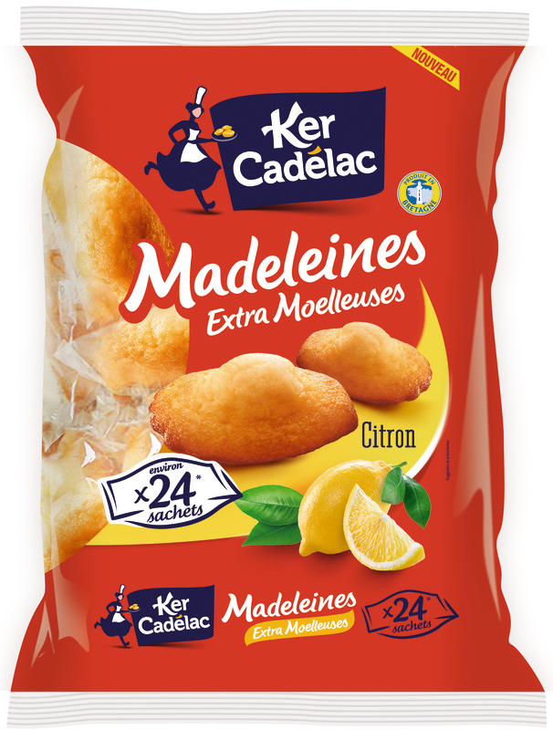 MADELEINES EXTRA MOELLEUSES CITRON Ker Cadélac