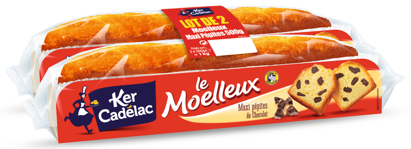 LE MOELLEUX MAXI PÉPITES DE CHOCOLAT Ker cadélac