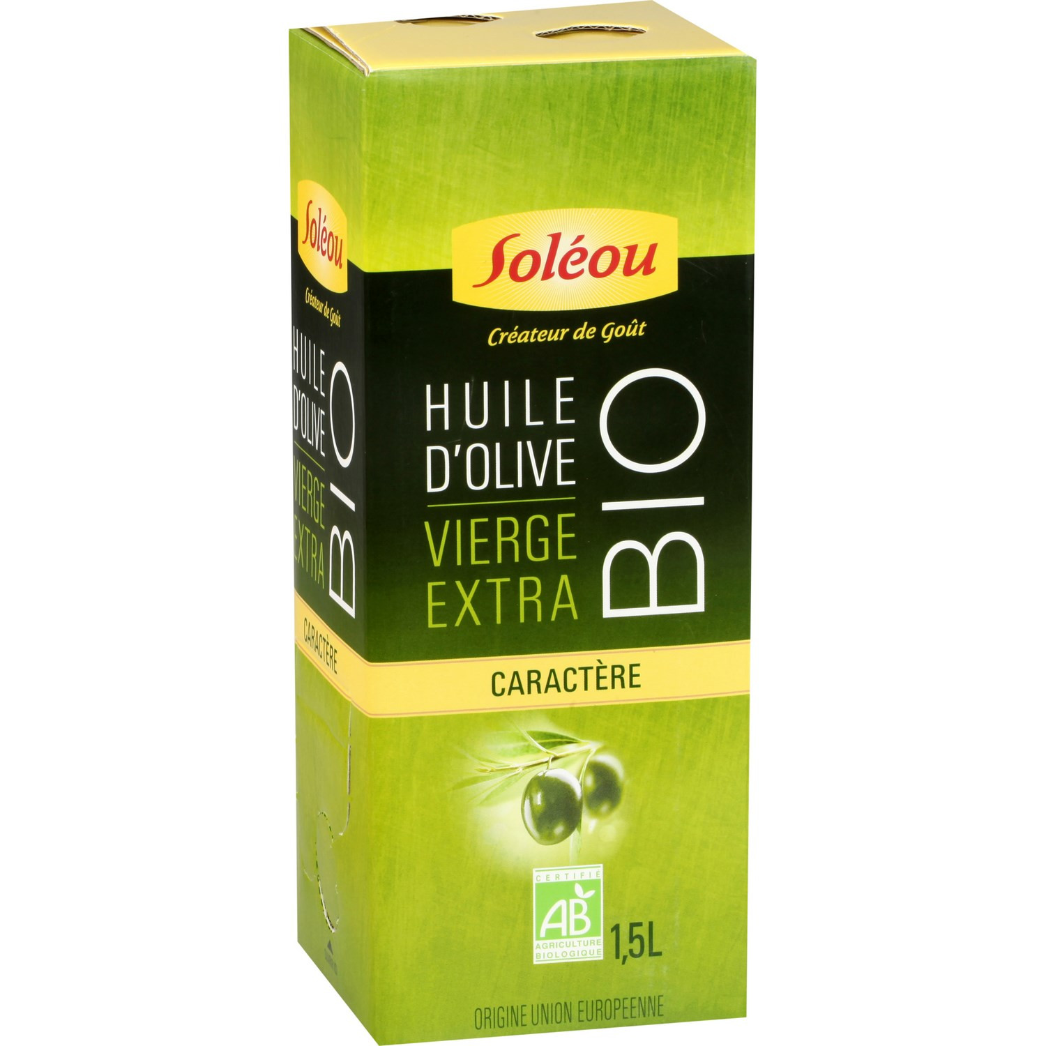 SOLEOU Huile Caractère  Bio SOLEOU code EAN 3259810012605 