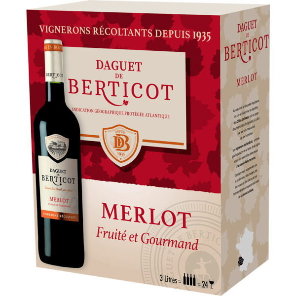 IGP ATLANTIQUE MERLOT ROUGE

