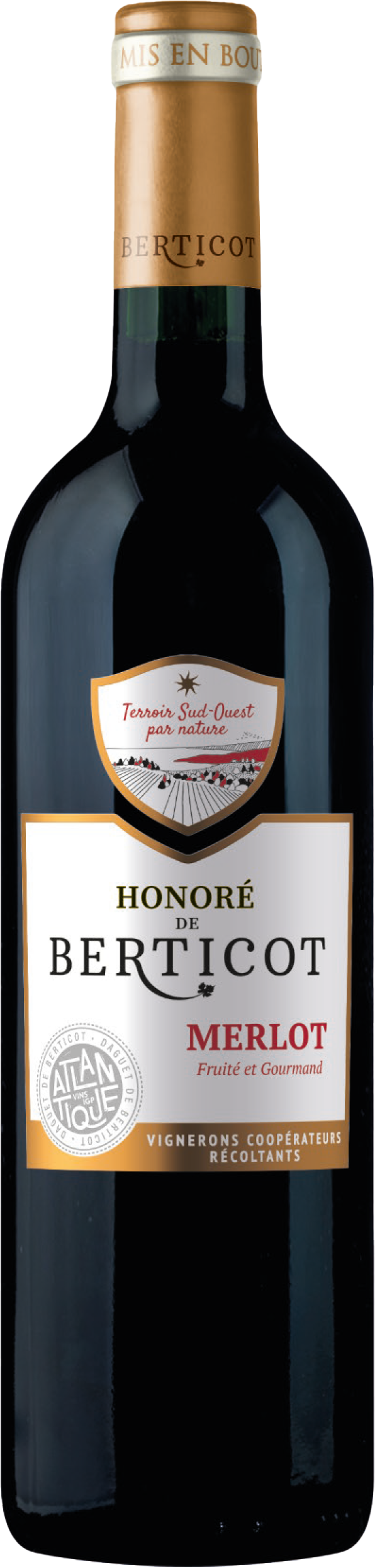 HONORÉ DE BERTICOT IGP ATLANTIQUE code EAN 3259861651051 