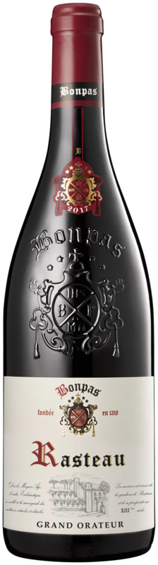 Bonpas - Grand Orateur AOP RASTEAU ROUGE Bonpas - Grand Orateur code EAN 3260980032195 