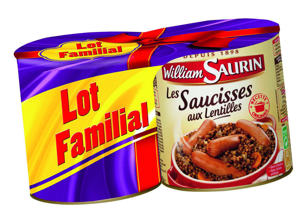 PLATS CUISINÉS “WILLIAM SAURIN”