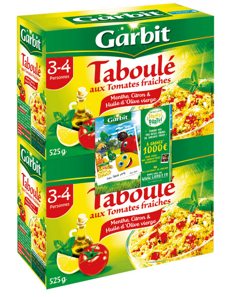 garbit TABOULÉ GARBIT code EAN 3261055946263 