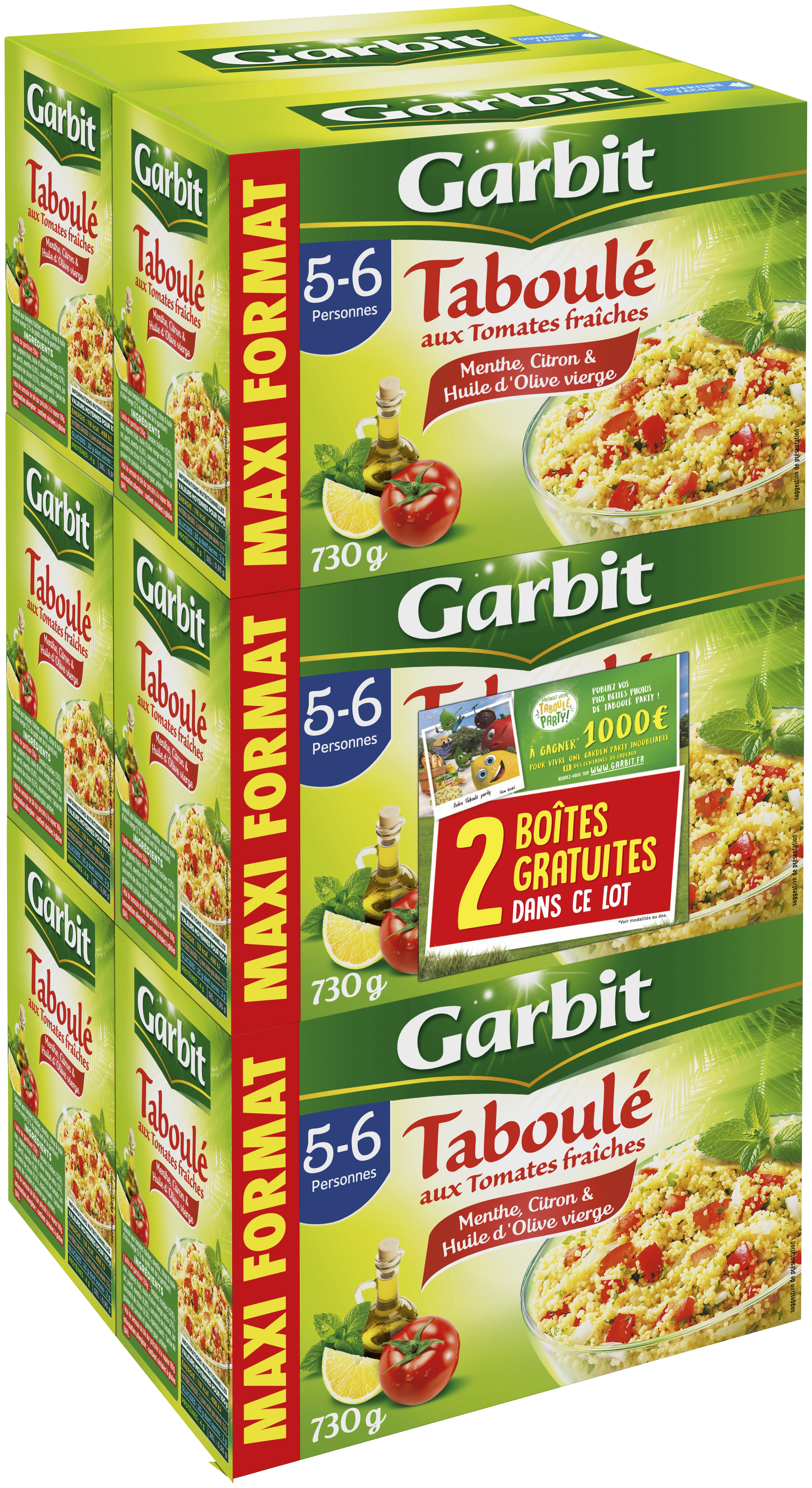Taboulé aux tomates fraîches Garbit