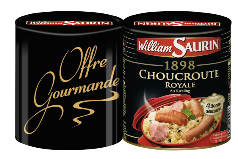 CHOUCROUTE ROYALE AU RIESLING WILLIAM SAURIN