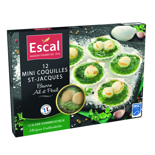 Mini coquilles St-Jacques surgelés