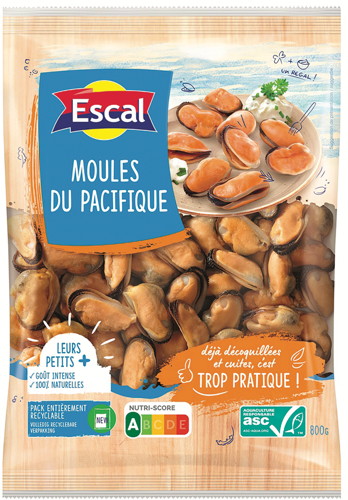 CHAIR DE MOULES DÉCOQUILLÉES CUITES ASC SURGELÉES