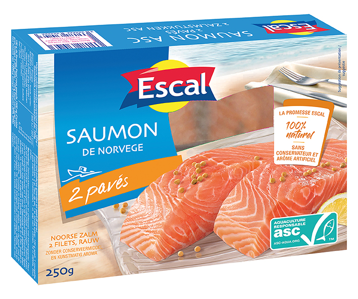 SAUMON DE NORVÈGE ASC SURGELÉ