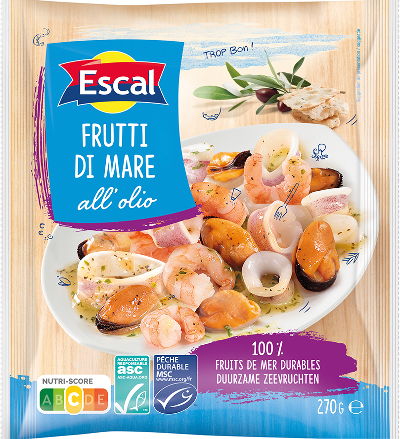 COCKTAIL DE FRUITs DE MER ALL'OLIO SURGELÉ