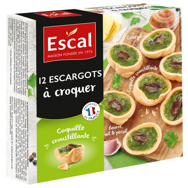  Escargots À Croquer Surgelés Escal code EAN 3261081136256 