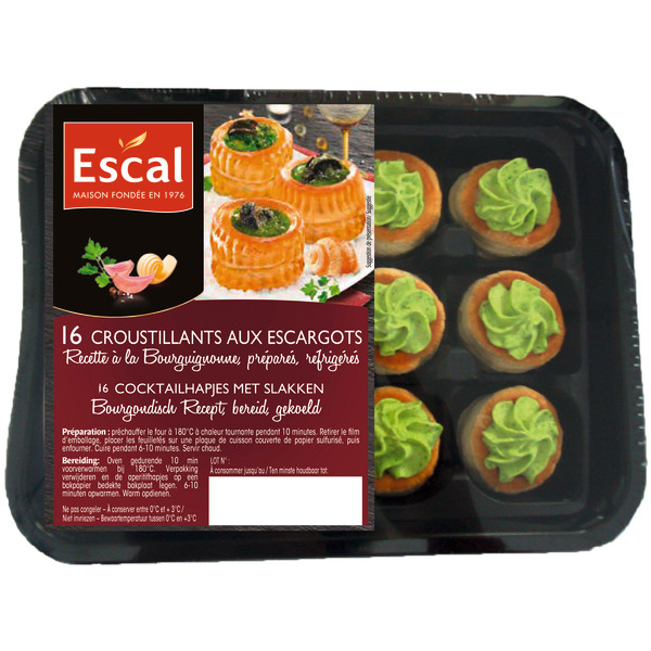 MINI-FEUILLETÉS AUX ESCARGOTS
