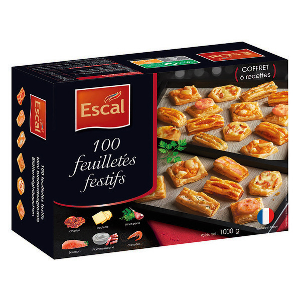 Feuilletés Festifs surgelés