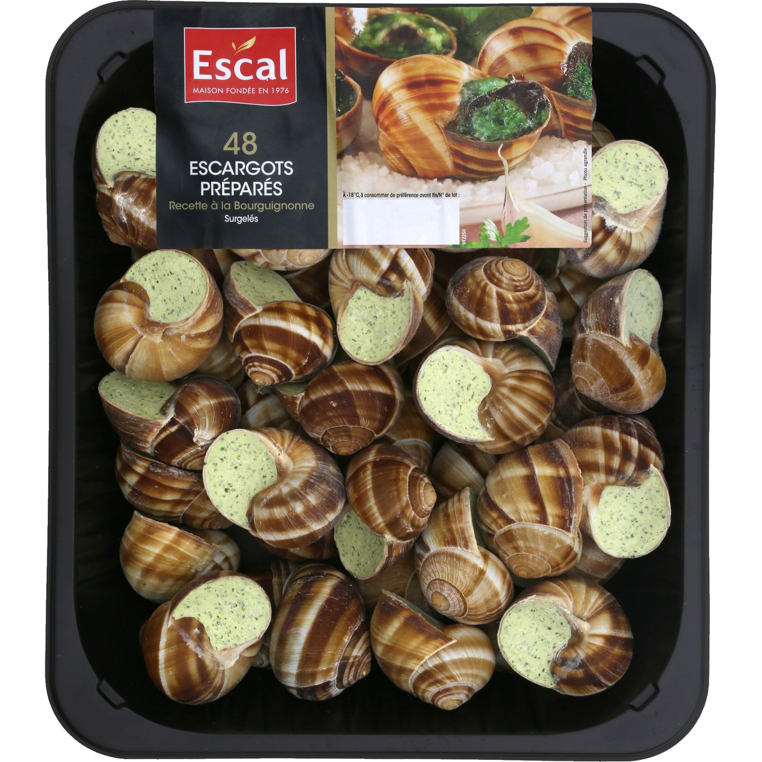 ESCAL Escargots à la bourguignonne ESCAL code EAN 3261089122503 