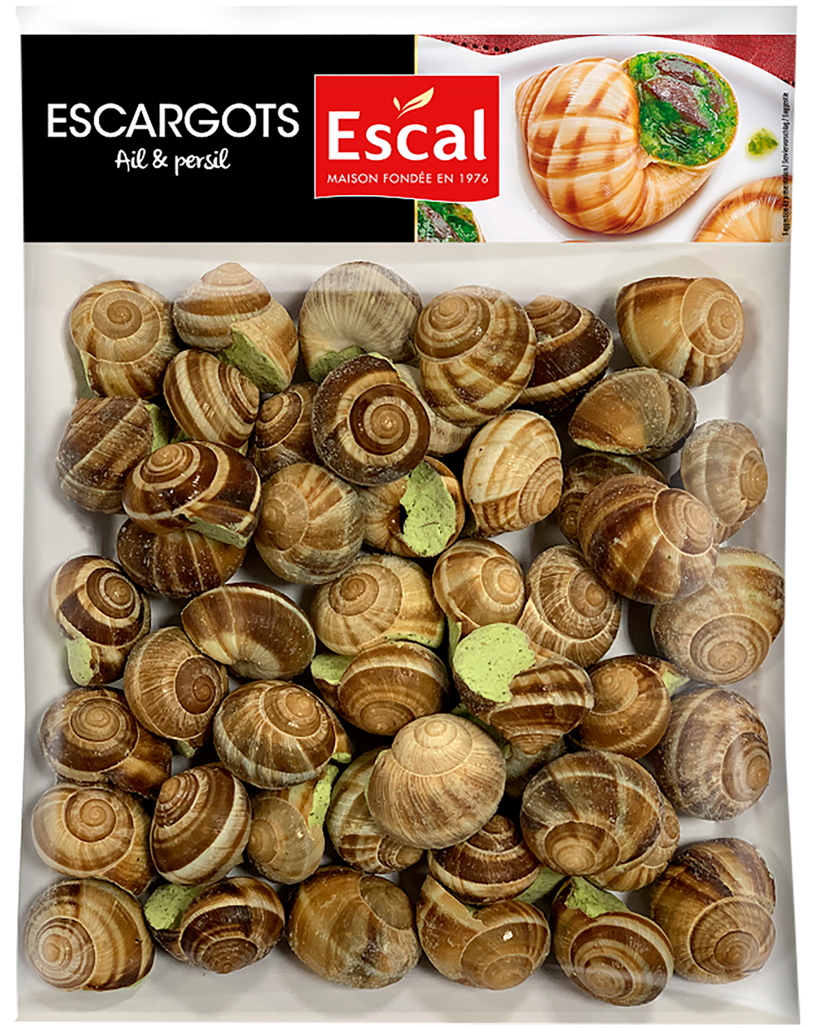 ESCARGOTS AIL ET PERSIL SURGELÉS