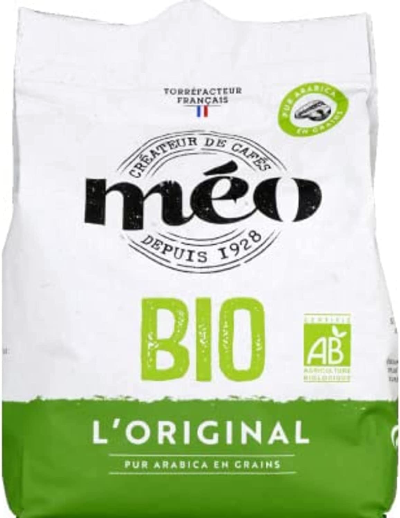 Café en grains bio 3261341003410 Méo Café en grains bio 3261341003410 Méo