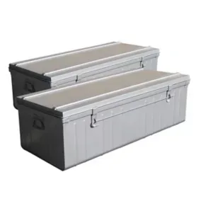  Cantine métal l.90/100 cm gris Snor (lot de 2) code EAN 3261530104065 