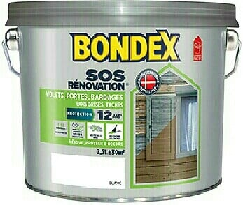BONDEX Peinture SOS renovation volets bardages ...