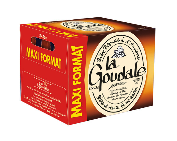 la-goudale BIÈRE BLONDE À L'ANCIENNE LA GOUDALE code EAN 3261570002284 