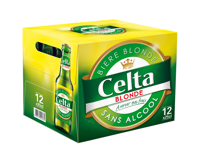 celta BIÈRE SANS ALCOOL BLONDE celta code EAN 3261570004332 
