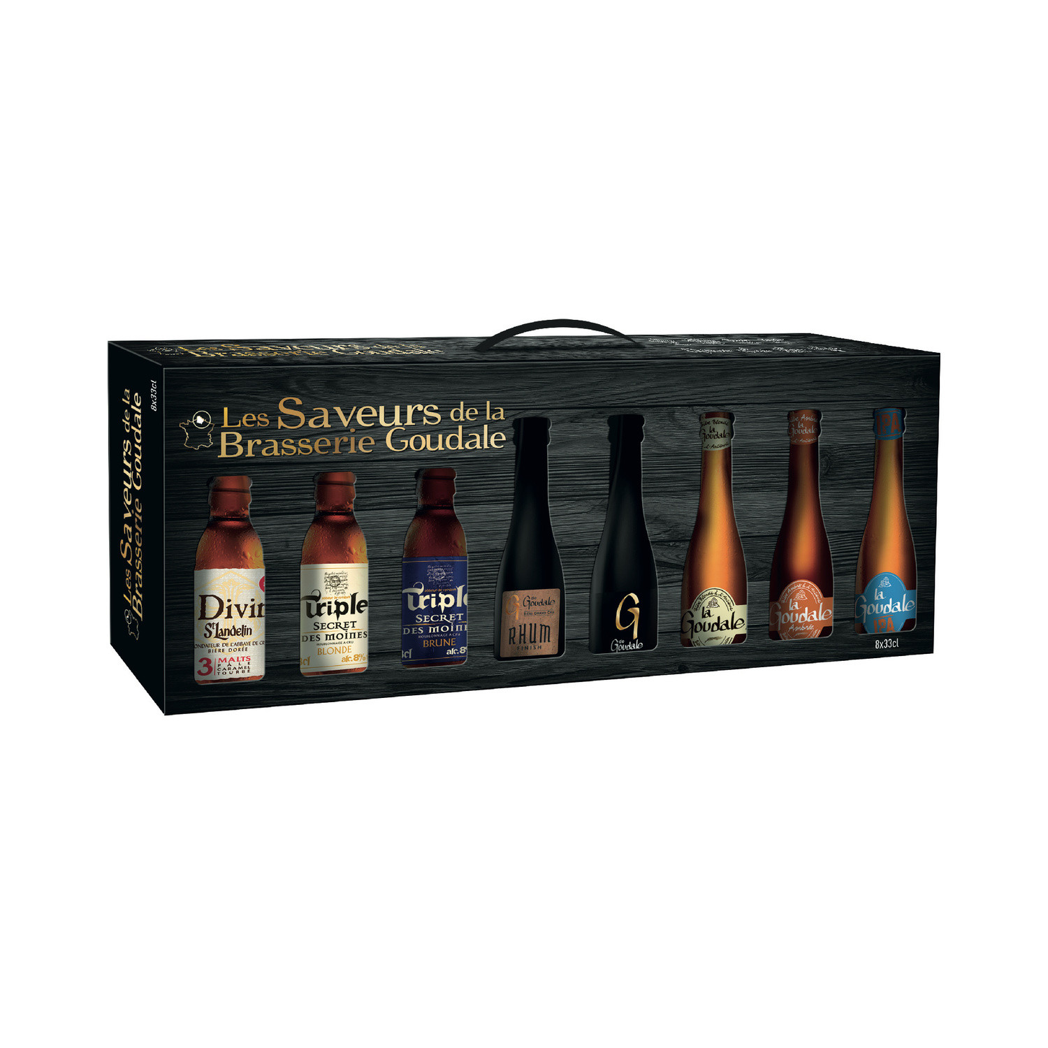 Bière blonde saveur de la brasserie LA GOUDALE