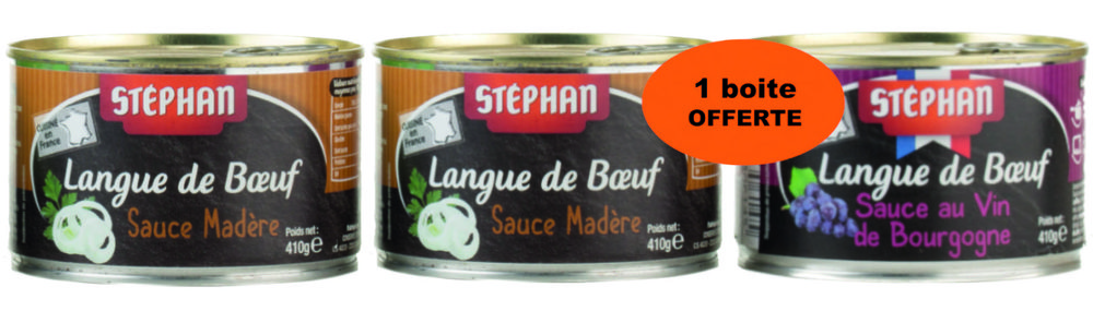 LANGUES DE BOEUF “STÉPHAN” 3261830455164 