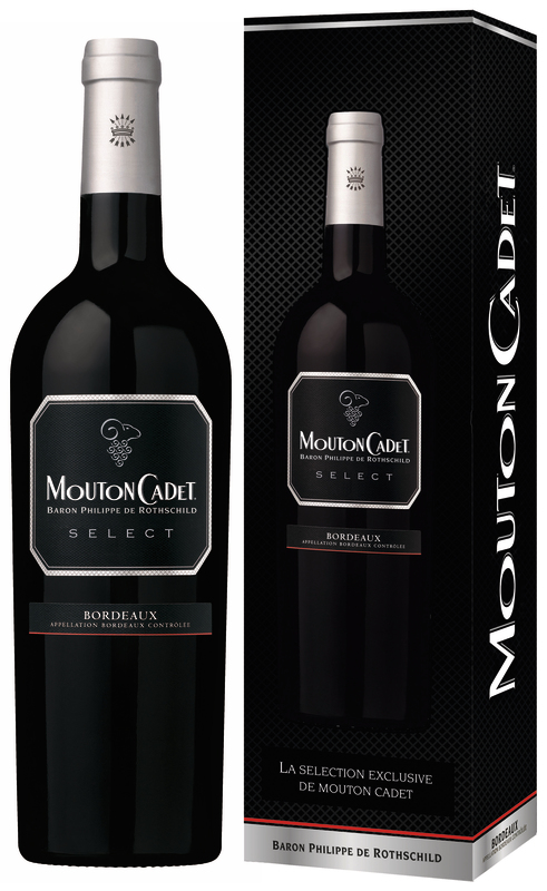 Mouton Cadet Select + Etui AOP BORDEAUX SUPÉRIEUR ROUGE Mouton Cadet Select + Etui code EAN 3262156032268 