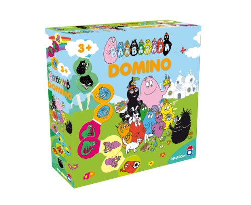 TF1 Games - 1144 - jeu de société - domino barbapapa - boite carton code EAN 3262190011441 
