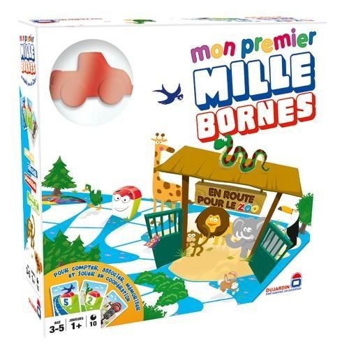 - 59001 - jeu de plateau - mon 1er mille bornes - tous au zoo 3262190590014 Dujardin - 59001 - jeu de plateau - mon 1er mille bornes - tous au zoo 3262190590014 Dujardin