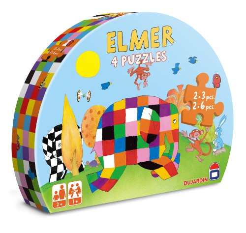 - 62216 - 4 puzzles elmer - premier age
