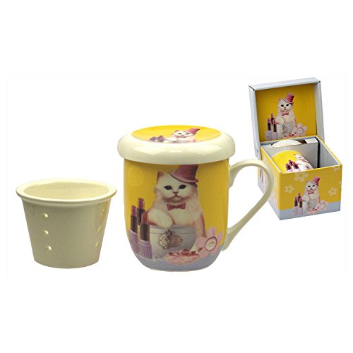 - tisanière porcelaine avec filtre décor lovely...