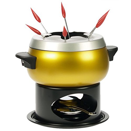 Revimport 03/1194 Set à Fondue Vésuvio Acier In...