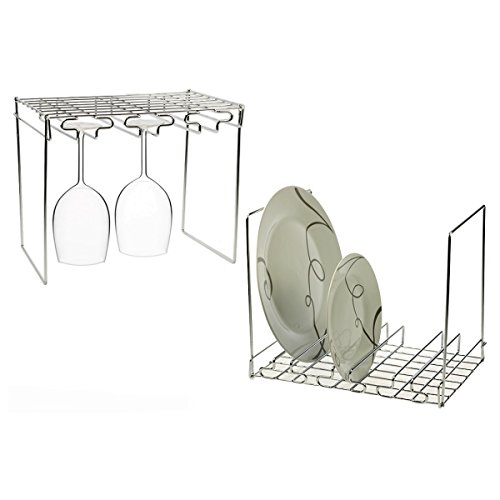 - range couvercles,assiettes ou verres fil chro...